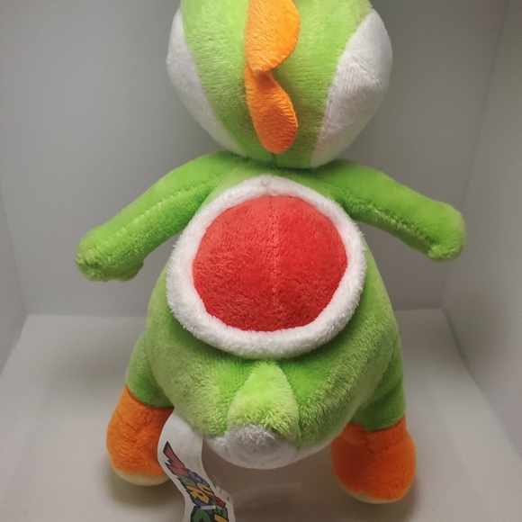 Nintendo Super Mario Yoshi Green 8" Bean Beanie Plush Stuffed - Picture 3 of 6